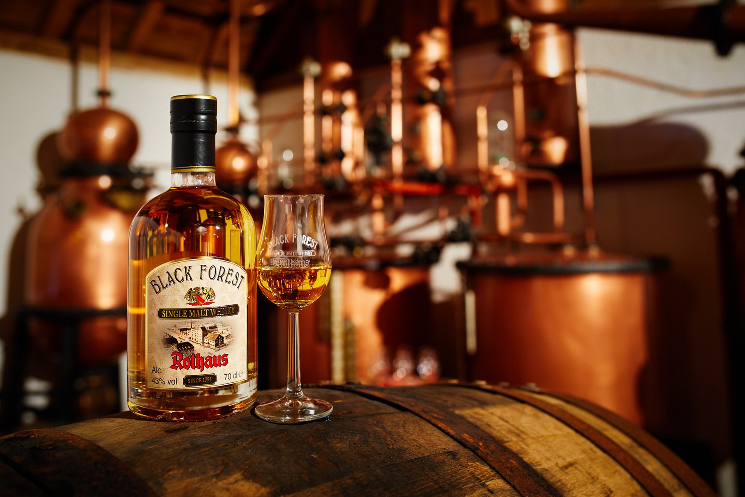 Whisky in der Rothauser Destille